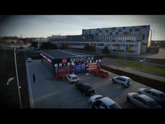 콜론 자동차 세탁기가 완전히 설치되었습니다.이제 오픈했습니다.우리 러시아 고객을 축하합니다!