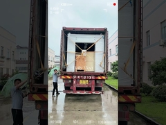 KOLON 모델 KL-7VF 붓 기계는 수출을 위해 로딩 중입니다!