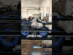 8대의 KL360-2 터치리스 자동차 세탁기가 디버깅을 완료하고 포장 준비가 되었습니다!