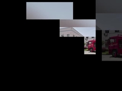 상하이에서 콜론 1단계 KL360 프리미엄 터치리스 자동차 세탁기 러시아로 배달!