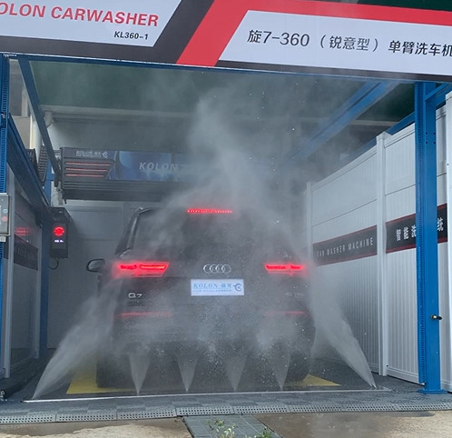노동 절약 자동 터치리스 자동차 세탁기 KL360-1 15kw 물 펌프 12kw 공기 건조기