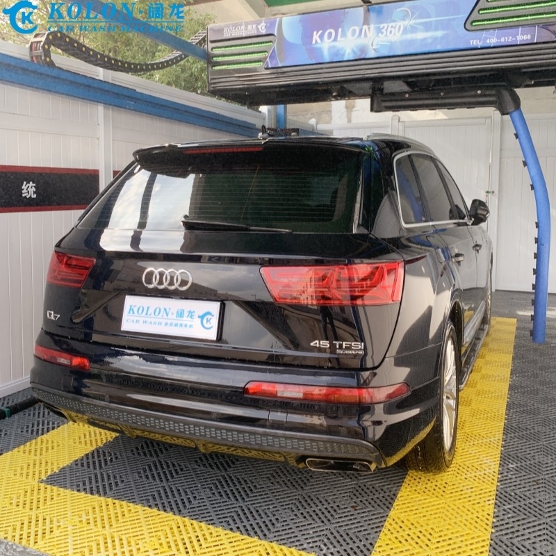 노동 절약 자동 터치리스 자동차 세탁기 KL360-1 15kw 물 펌프 12kw 공기 건조기