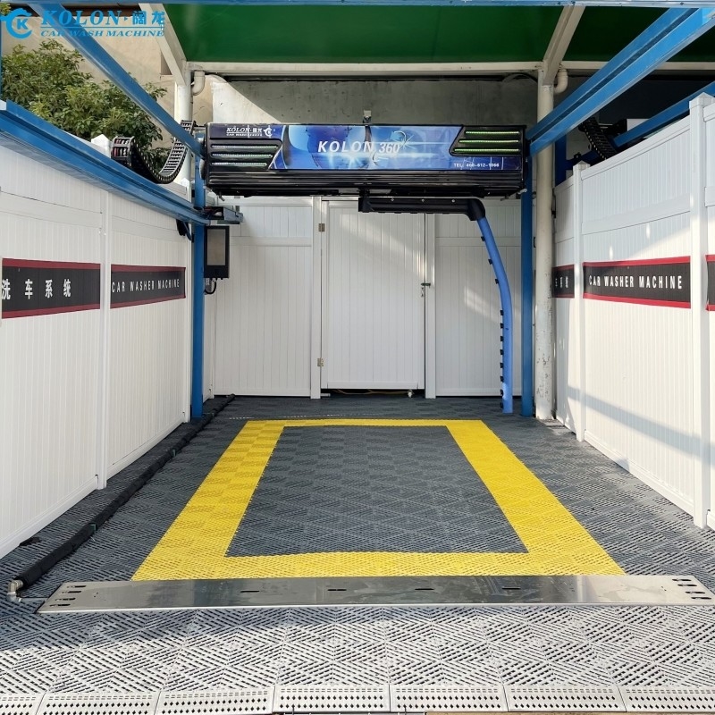 노동 절약 자동 터치리스 자동차 세탁기 KL360-1 15kw 물 펌프 12kw 공기 건조기