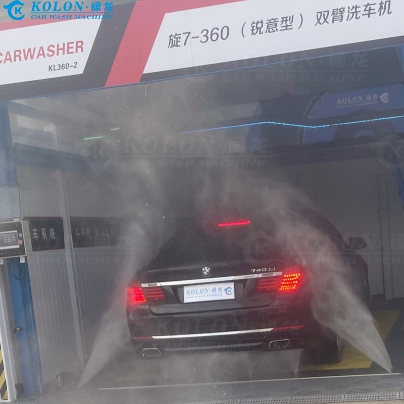 자동 브러쉬리스 터치리스 자동차 세탁기 KL360-2 15kw 물 펌프 12kw 공기 건조기
