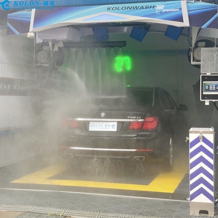 자동 터치리스 접촉리스 터치리스 자동차 세탁기 KL360 프리미엄 22kw 물 펌프,33kw 공기 건조기
