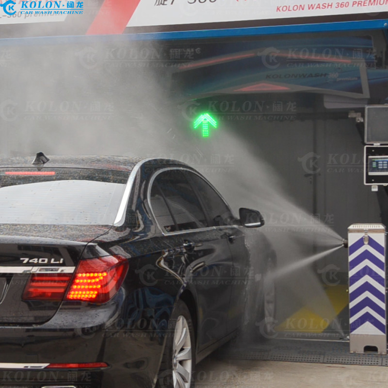 자동 터치리스 접촉리스 터치리스 자동차 세탁기 KL360 프리미엄 22kw 물 펌프,33kw 공기 건조기