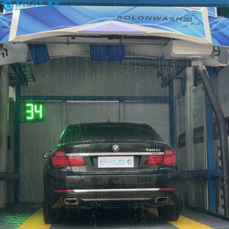 자동 터치 없는 자동차 세탁기 장비 KL-360 PLUS 22kw 물 펌프 22kw 팬
