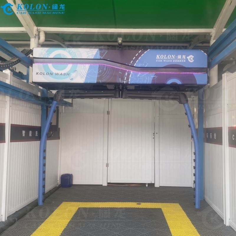 자동 브러쉬리스 터치리스 자동차 세탁기 KL360-2 15kw 물 펌프 12kw 공기 건조기