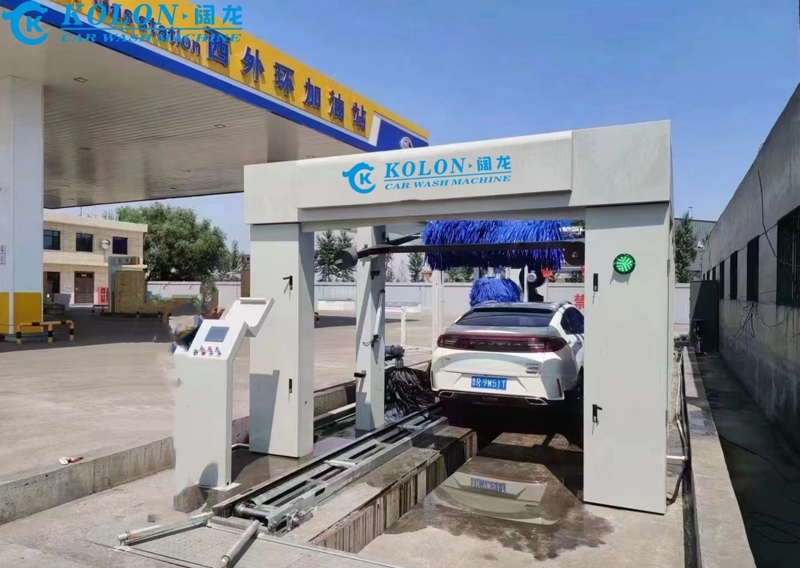 물 공급 DN25mm/Waterflow Rate≥80L/min 청소용 자동차 세탁터널 장비