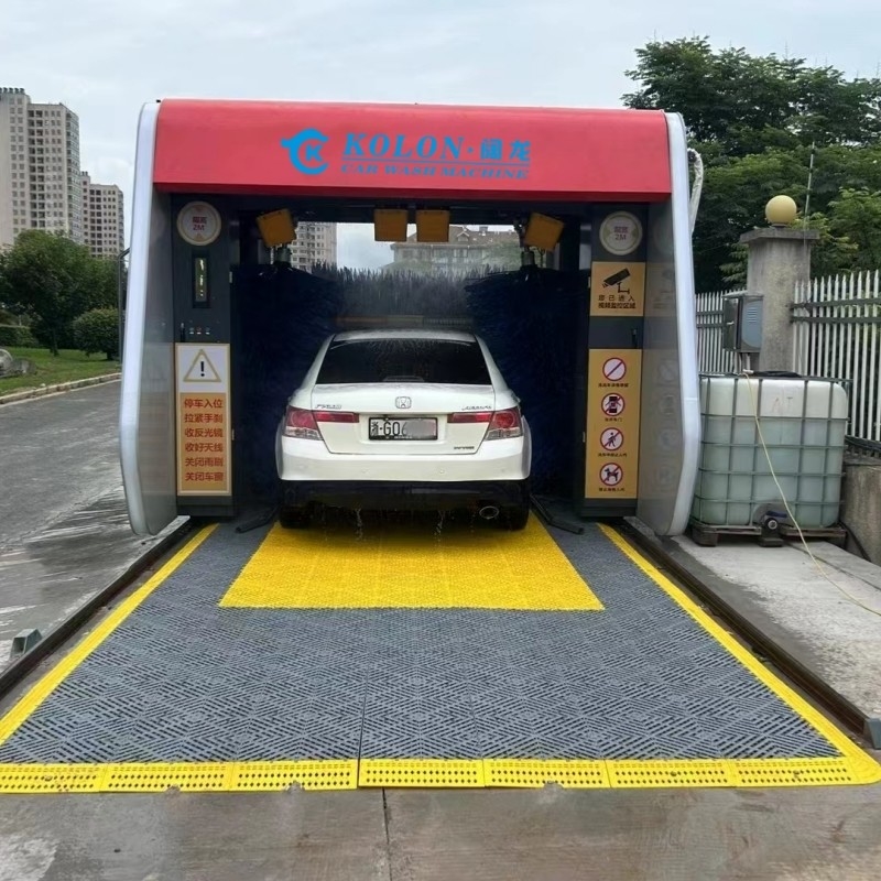 콜론 물 분사 시스템 스테인리스 스틸 롤오버 자동차 세탁기 시간당 15대의 자동차 세탁