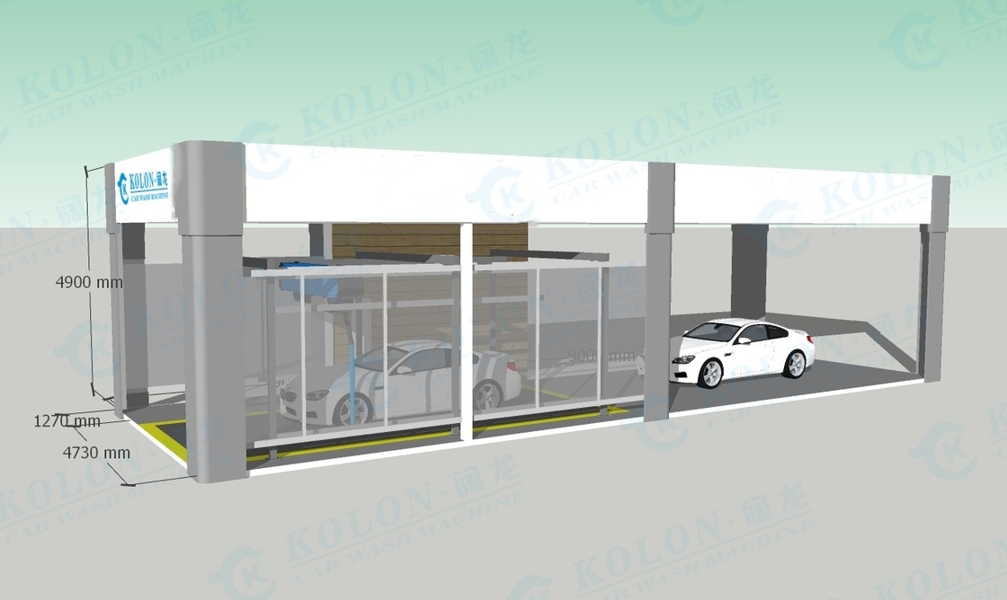 콜론 380V 24.5kW 고압 세탁 기능과 함께 조절 압력 터치리스 자동차 세탁기