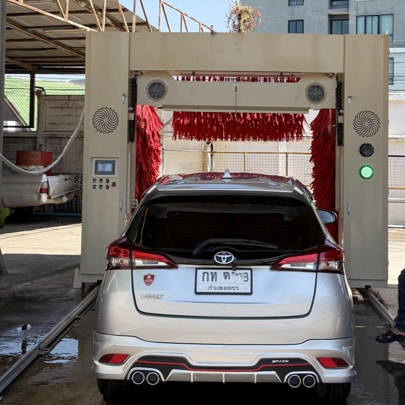 자동 롤오버 세차기의 내구성과 부식 방지를 위한 콜론 용융 아연 도금 강철 프레임