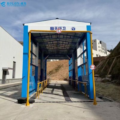 다재다능 한 버스 세탁 및 록싱 기계